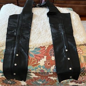 COPY - FMC Leather Motorcycle  Chaps XXS